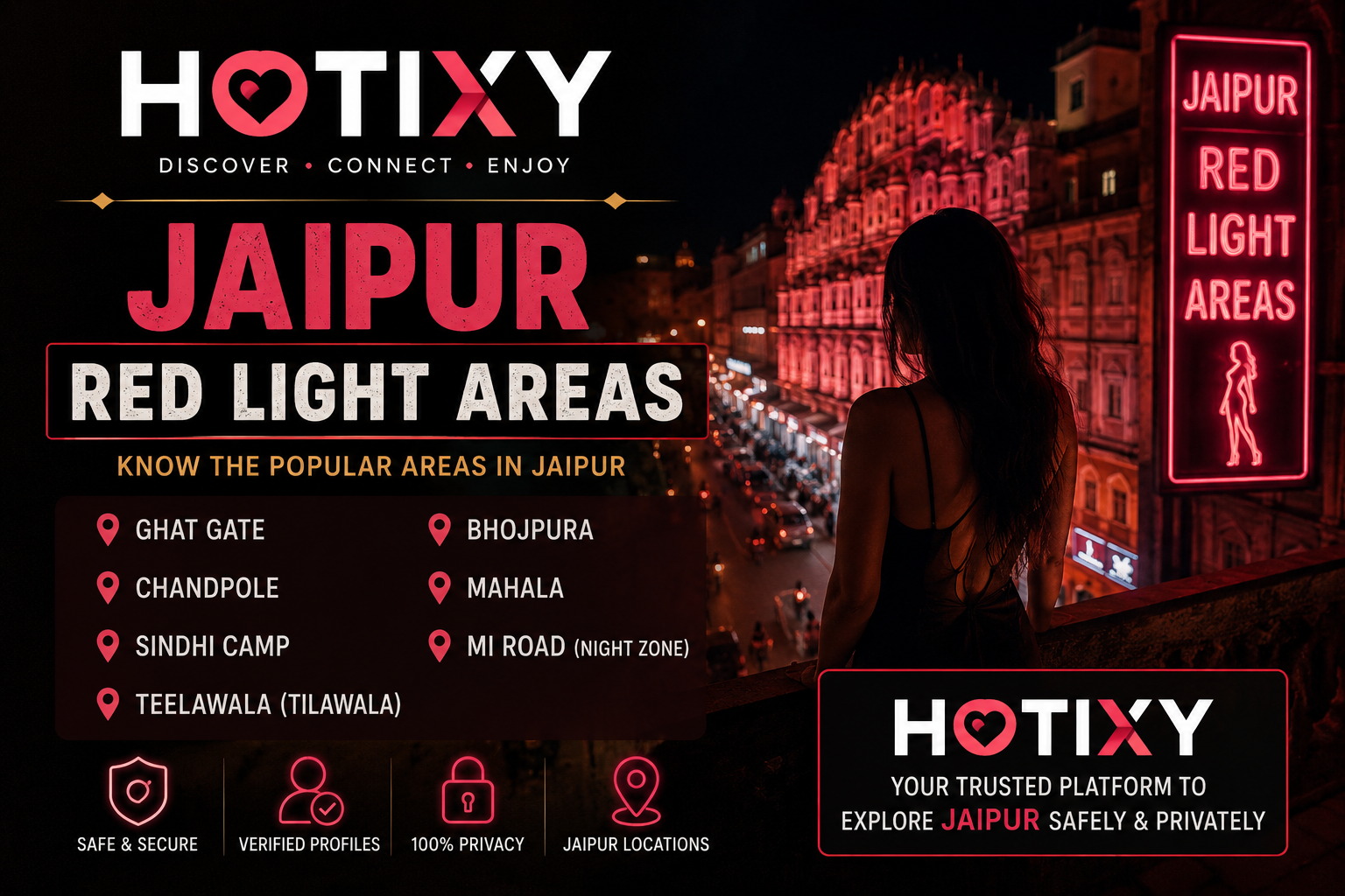 How Many Safe Red Light Areas Are in Jaipur?